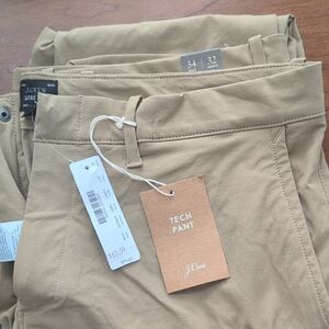 J. Crew Men's Khaki Tech Chinos